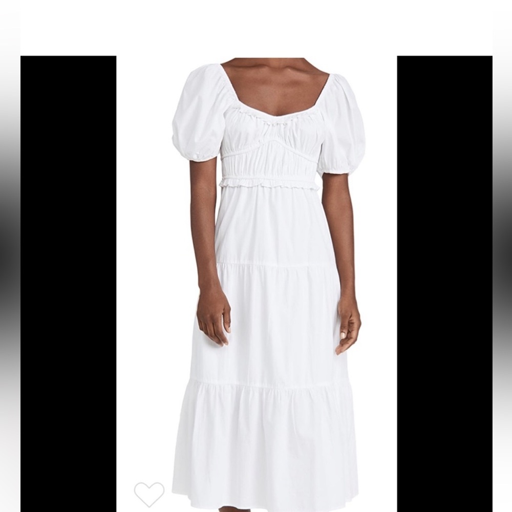 Anthropologie white Maxi Dress